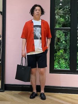 「DRESSTERIOR（ドレステリア）のアイテム」を使った、Nagaseさん（メンズ・176cm）の春コーディネート