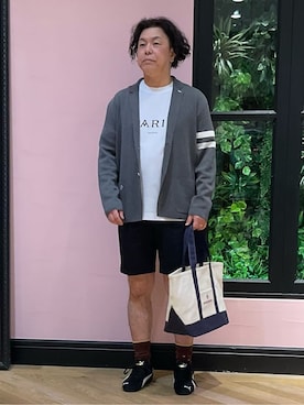 「DRESSTERIOR（ドレステリア）のアイテム」を使った、Nagaseさん（メンズ・176cm）の春コーディネート