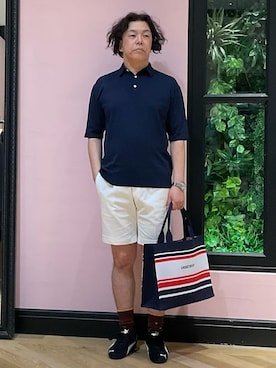 「DRESSTERIOR（ドレステリア）のアイテム」を使った、Nagaseさん（メンズ・176cm）の春コーディネート