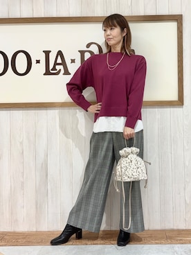 みきぽんさん(レディース・167cm)の秋コーディネート