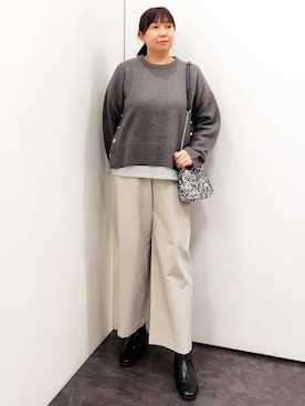 こんちゃんさん（レディース・162cm）の冬コーディネート