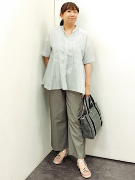 「grove（グローブ）のアイテム」を使った、こんちゃんさん（レディース・162cm）の夏コーディネート