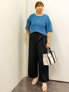こんちゃんさん(レディース・162cm)の夏コーディネート