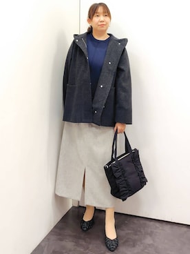 こんちゃんさん(レディース・162cm)の冬コーディネート
