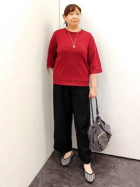 こんちゃんさん（レディース・162cm）の秋コーディネート