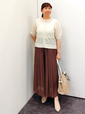 こんちゃんさん(レディース・162cm)の夏コーディネート