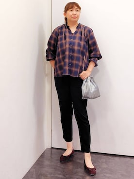 こんちゃんさん(レディース・162cm)の秋コーディネート