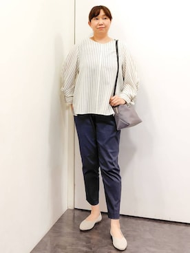 「Lee（リー）のアイテム（バッグ）」を使った、こんちゃんさん（レディース・162cm）の春コーディネート
