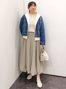 こんちゃんさん(レディース・162cm)の春コーディネート