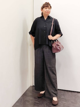 こんちゃんさん(レディース・162cm)の秋コーディネート
