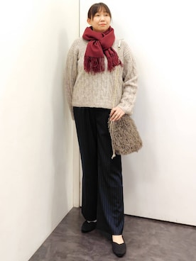 こんちゃんさん(レディース・162cm)の冬コーディネート