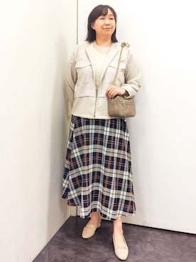 こんちゃんさん(レディース・162cm)の春コーディネート