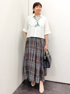 こんちゃんさん(レディース・162cm)の春コーディネート