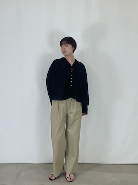 ☆プッチ☆ LUCA シードレイク 綿麻スタンドバックロングシャツ LUCA/LADY LUCK LUCA（ルカ/レディラックルカ）の「SEADRAKE シード