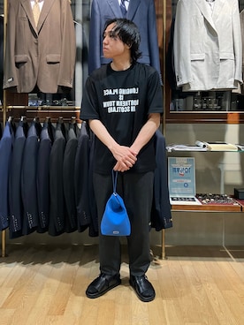 成田さん(メンズ・163cm)の春コーディネート
