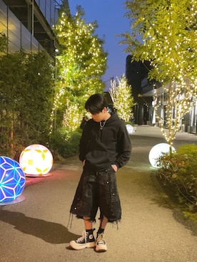 「RICH（リッチ）のアイテム（パンツ）」を使った、komaさん（メンズ・158cm）の春コーディネート