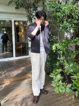 Kou さん（メンズ・173cm）の春コーディネート