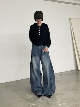 飯塚りおんさん(レディース・152cm)の秋コーディネート