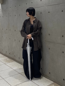 飯塚りおんさん(レディース・152cm)の秋コーディネート