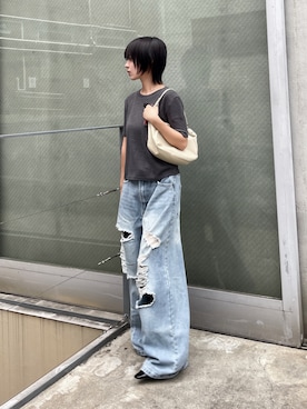 飯塚りおんさん（レディース・152cm）の夏コーディネート