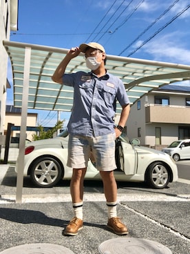 Ayato Kaminaさんの（RUGGED FACTORY | ラギッドファクトリー）を使ったコーディネート