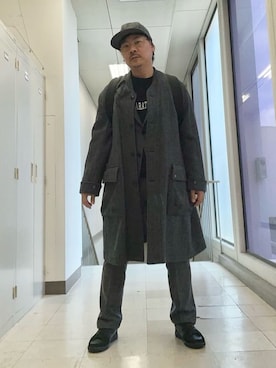 MAKOTO AI Kaminaさん(メンズ・170cm)の冬コーディネート