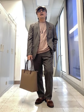 MAKOTO AI Kaminaさん（メンズ・170cm）の秋コーディネート