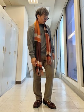 MAKOTO AI Kaminaさん(メンズ・170cm)の冬コーディネート
