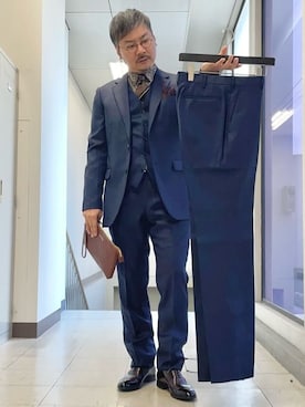 MAKOTO AI Kaminaさん(メンズ・170cm)の冬コーディネート