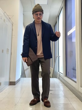 MAKOTO AI Kaminaさん(メンズ・170cm)の秋コーディネート