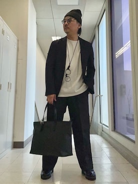 MAKOTO AI Kaminaさん（メンズ・170cm）の春コーディネート