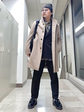 MAKOTO AI Kaminaさん（メンズ・170cm）の冬コーディネート