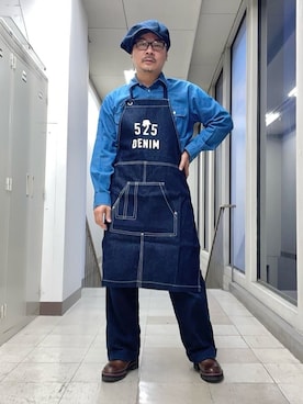 「アイテム（食器/キッチン）」を使った、MAKOTO AI Kaminaさん（メンズ・170cm）の冬コーディネート