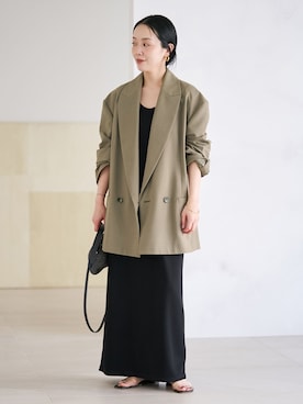 PEAKED LAPEL ジャケットを使った人気ファッションコーディネート - WEAR