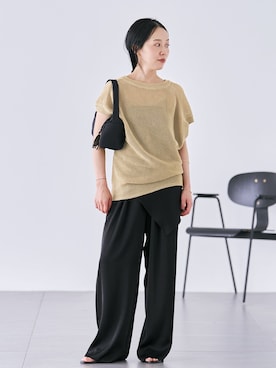 plageのベストを使った人気ファッションコーディネート - WEAR