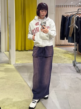 ASAKAさん(レディース・159cm)の冬コーディネート
