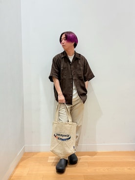 「FORK&SPOON（フォークアンドスプーン）のアイテム（トップス）」を使った、moooritaさん（メンズ・175cm）の春コーディネート