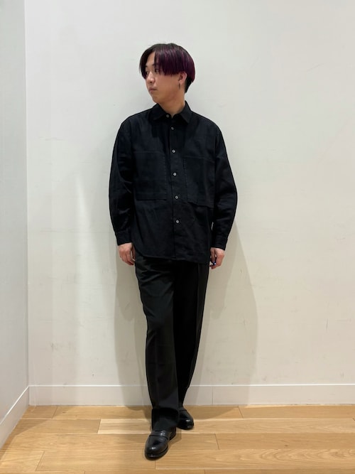 セール】LIFE STYLE TAILOR TRABESTストライプ2タックパンツ（スーツ
