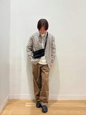 「アイテム（その他アウター）」を使った、moooritaさん（メンズ・175cm）の春コーディネート