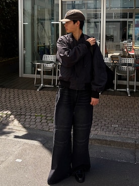 「B.C STOCK（ベーセーストック）のアイテム」を使った、ゆうとさん（メンズ・175cm）の春コーディネート