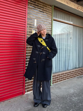 「mont-bell（モンベル）のアイテム（帽子）」を使った、ゆうとさん（メンズ・175cm）の春コーディネート