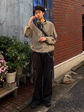 「UMBRO（アンブロ）のアイテム」を使った、ゆうとさん（メンズ・175cm）の夏コーディネート