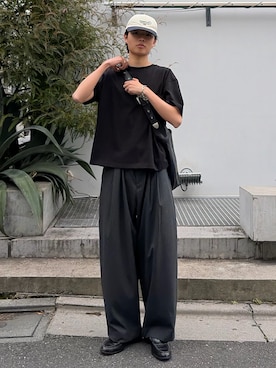 「アイテム（バッグ）」を使った、ゆうとさん（メンズ・175cm）の夏コーディネート