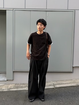 「Chikashitsu +（チカシツプラス）のアイテム」を使った、ゆうとさん（メンズ・175cm）の夏コーディネート