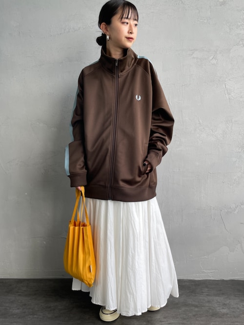 mizuiro ind/ミズイロインド] ボリュームフレアロングスカート