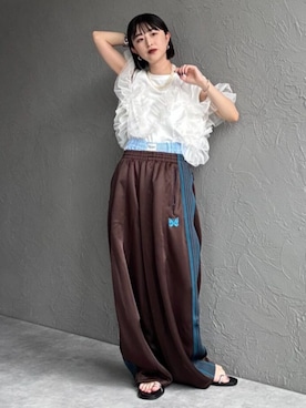 「nenom（ネノム）のアイテム」を使った、Ujichanさん（レディース・149cm）の夏コーディネート