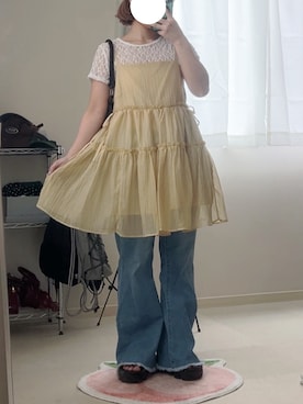 モモ子さん（レディース・150cm）の夏コーディネート