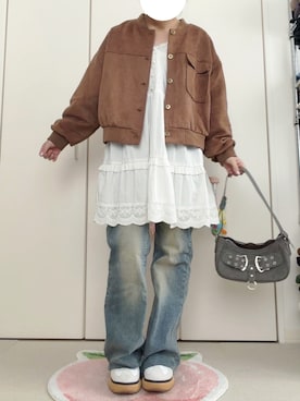 モモ子さん(レディース・150cm)の秋コーディネート