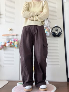 モモ子さん（レディース・150cm）の春コーディネート