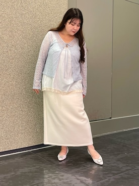 「GU（ジーユー）のアイテム（キャミソール）」を使った、ﾏﾁさん（レディース・158cm）の夏コーディネート
